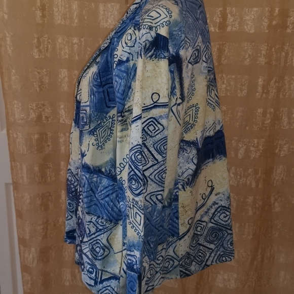 Artistic patterned jacket cotton - Picture 6 of 6